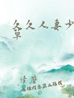 久久人妻少妇嫩草