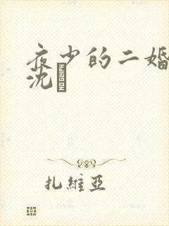 夜少的二婚新妻沈趐