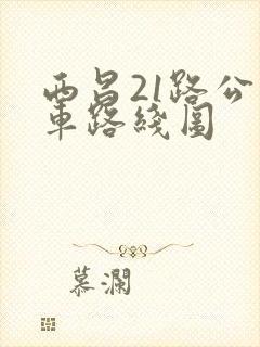 西昌21路公交车路线图
