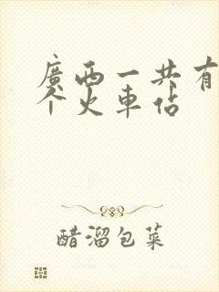 广西一共有多少个火车站