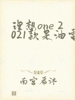 理想one 2021款是油电混合吗