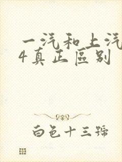 一汽和上汽id4真正区别