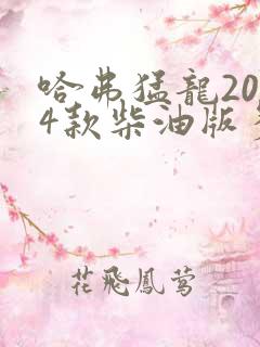哈弗猛龙2024款柴油版多少钱可以落地