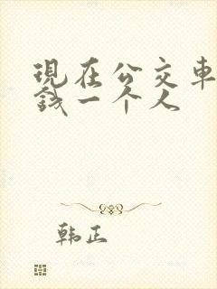 现在公交车多少钱一个人