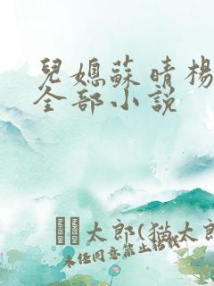 儿媳苏晴杨大明全部小说