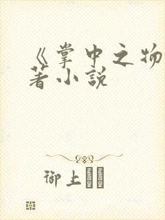 《掌中之物》原著小说