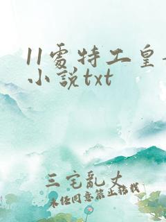 11处特工皇妃小说txt