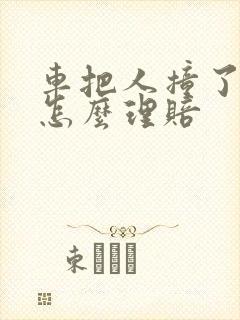 车把人撞了全责怎么理赔