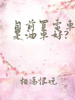 目前买电车好还是油车好?