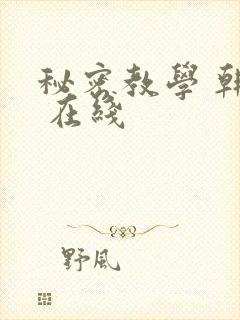 秘密教学 韩漫 在线