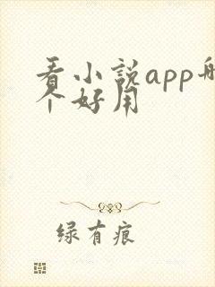 看小说app哪个好用
