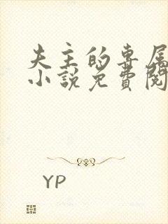 夫主的专属妻奴小说免费阅读