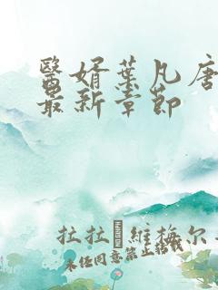 医婿叶凡唐若雪最新章节