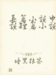 长篇小说中篇小说短篇小说字数