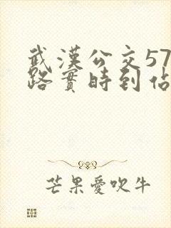 武汉公交578路实时到站