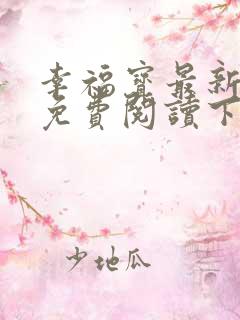 幸福宝最新章节免费阅读下载安装