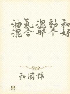 油气混动和油电混合哪个好
