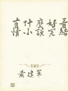 有什么好看的言情小说完结版