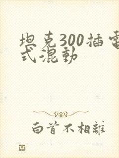 坦克300插电式混动