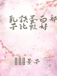 乳铁蛋白哪个牌子比较好