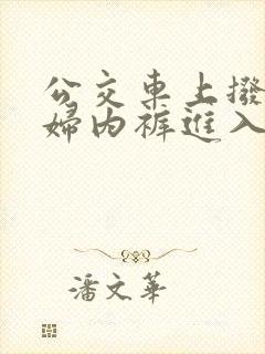 公交车上拨开少妇内裤进入av