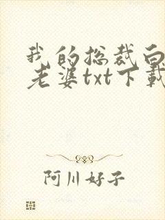 我的总裁白富美老婆txt下载