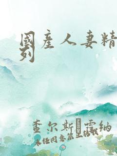 国产人妻精品系列 国产人妻精品系列