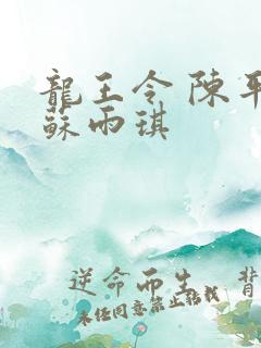 龙王令 陈平,苏雨琪