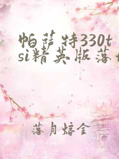 帕萨特330tsi精英版落地价