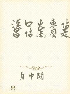 汉口火车站到武昌站怎么走 汉口火车站到武昌站怎么走
