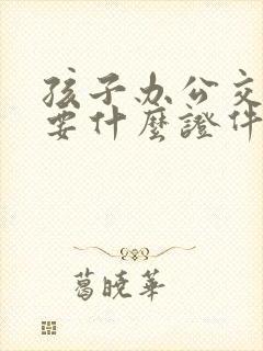 孩子办公交卡需要什么证件 孩子办公交卡需要什么证件