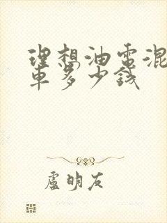理想油电混合的车多少钱