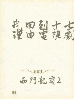 我回到十七岁的理由电视剧简介