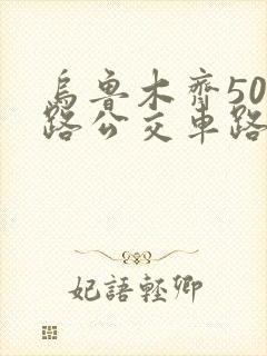 乌鲁木齐501路公交车路线图