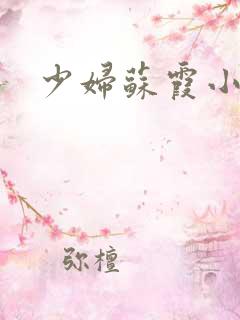 少妇苏霞小说