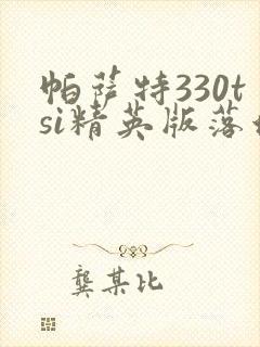 帕萨特330tsi精英版落地价