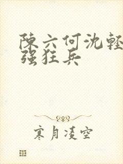 陈六何沈轻舞最强狂兵