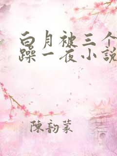 白月被三个男人躁一夜小说