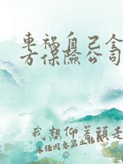 车祸自己全责对方保险公司怎么赔