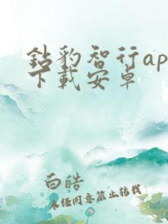 钻豹智行app下载安卓 钻豹智行app下载安卓