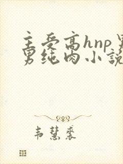 主受高hnp男男纯肉小说
