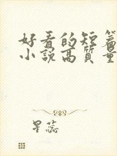 好看的短篇言情小说高质量文笔好