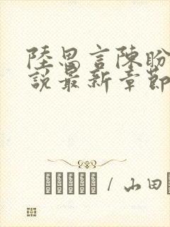 陆思言陈盼娣小说最新章节更新时间