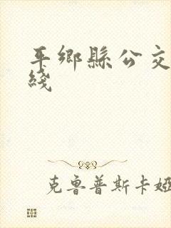 平乡县公交车路线 平乡县公交车路线