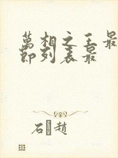 万相之王最新章节列表最