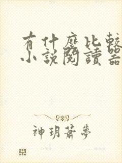 有什么比较全的小说阅读器
