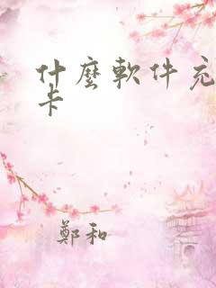 什么软件充公交卡