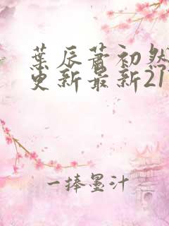 叶辰萧初然刚刚更新最新2173章