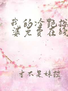我的冷艳总裁老婆免费在线阅读