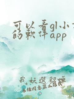 可以看gl小说的软件app